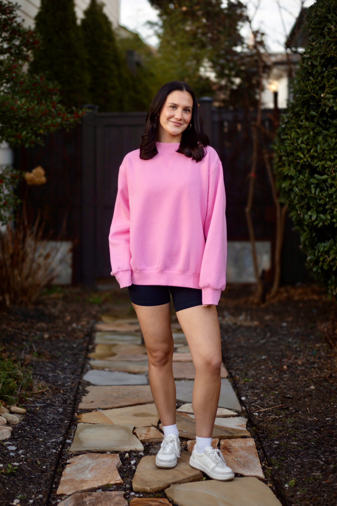 Parker Oversized Sweatshirt Bubble Gum