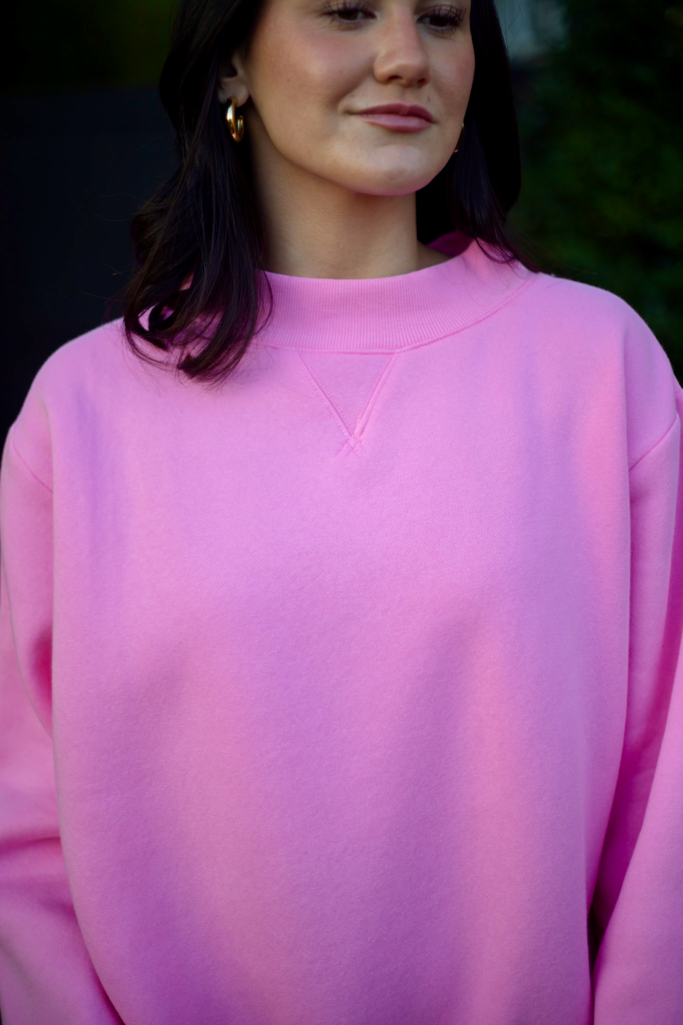 Parker Oversized Sweatshirt Bubble Gum