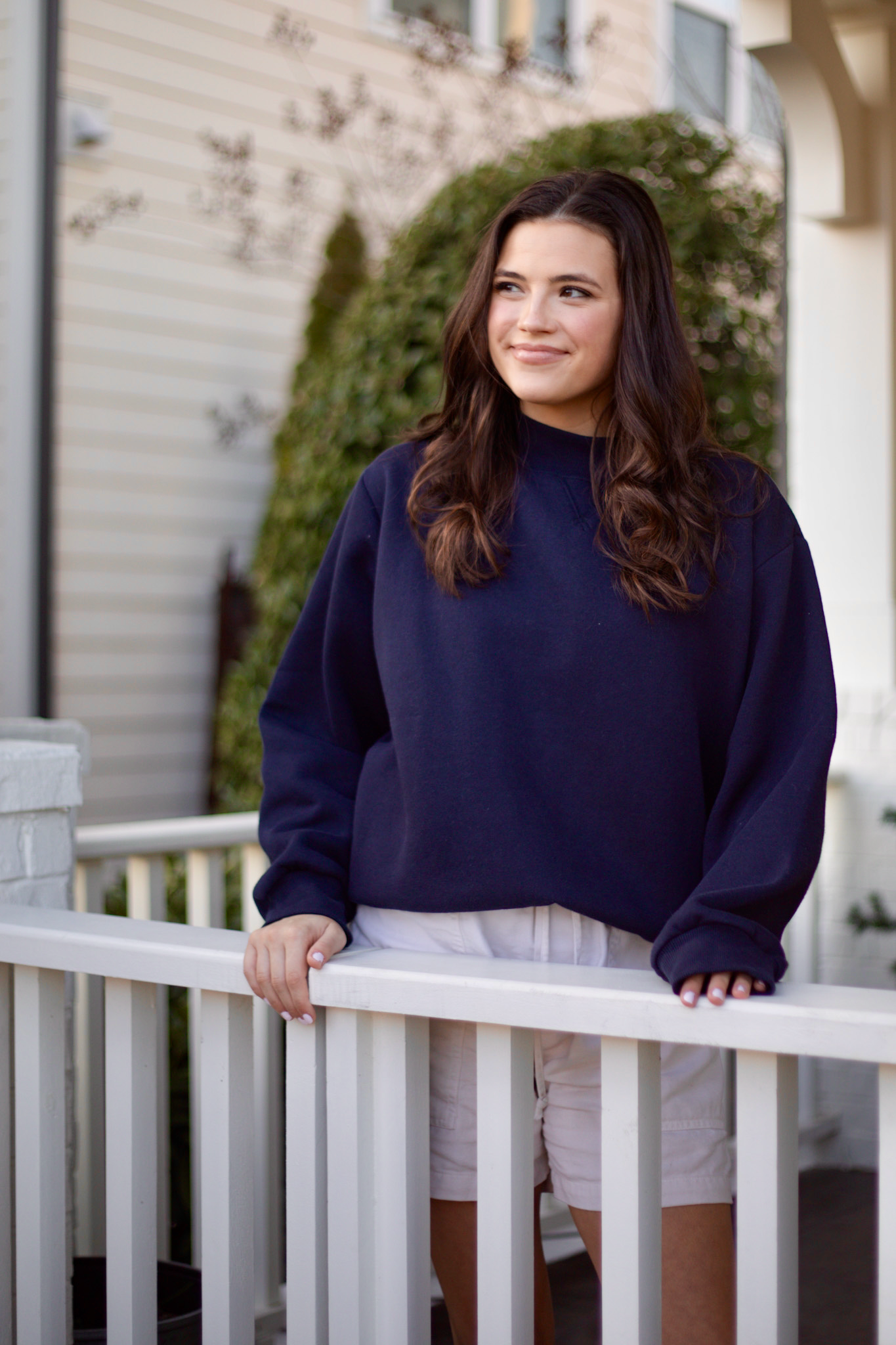 Parker Oversized Sweatshirt Midnight