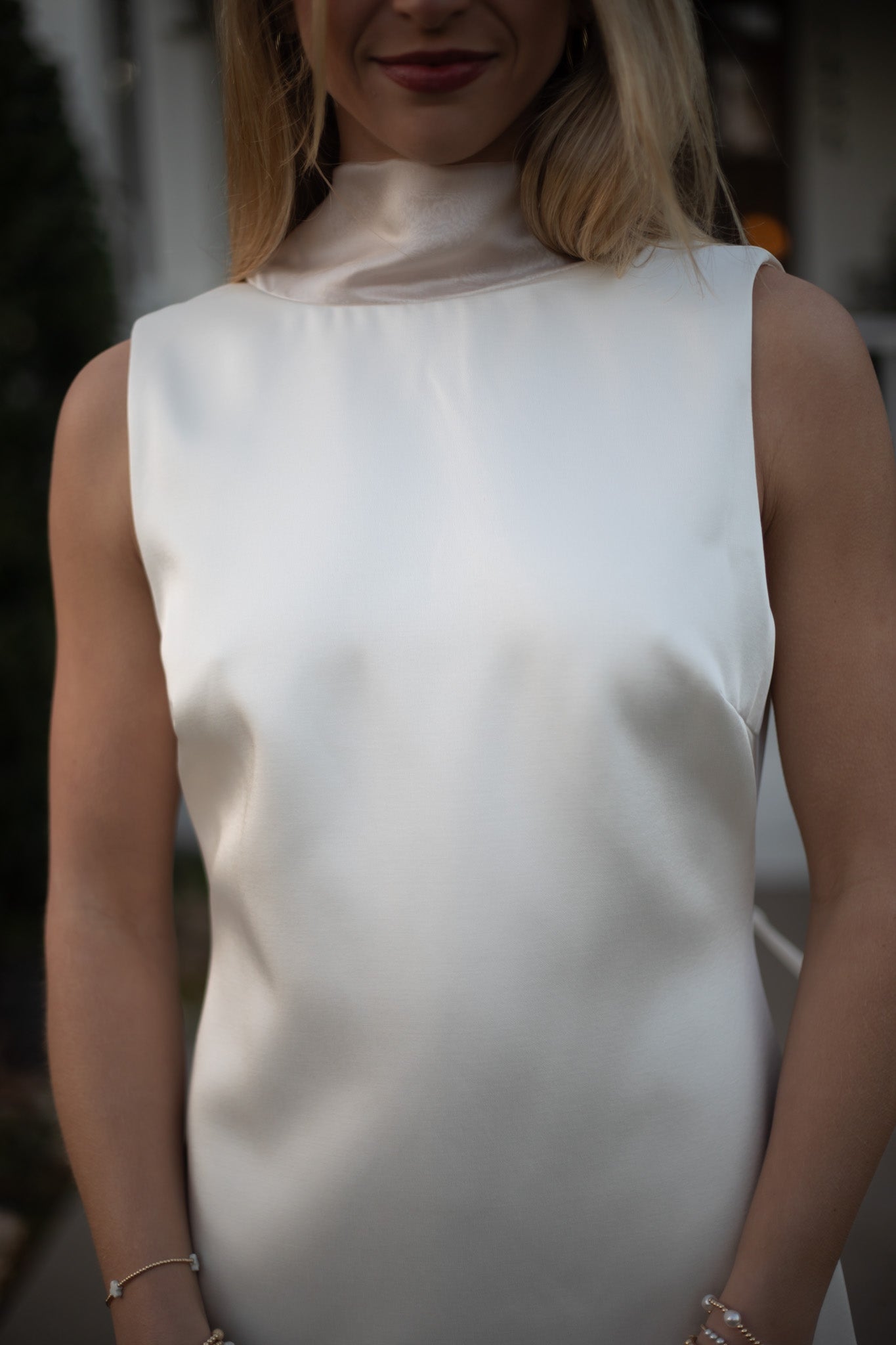 Natalia Satin Mini Dress