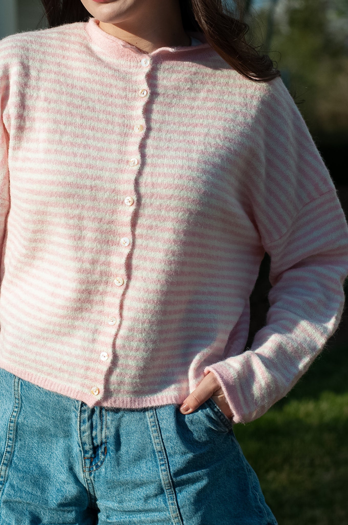 Everly Cardigan Pink