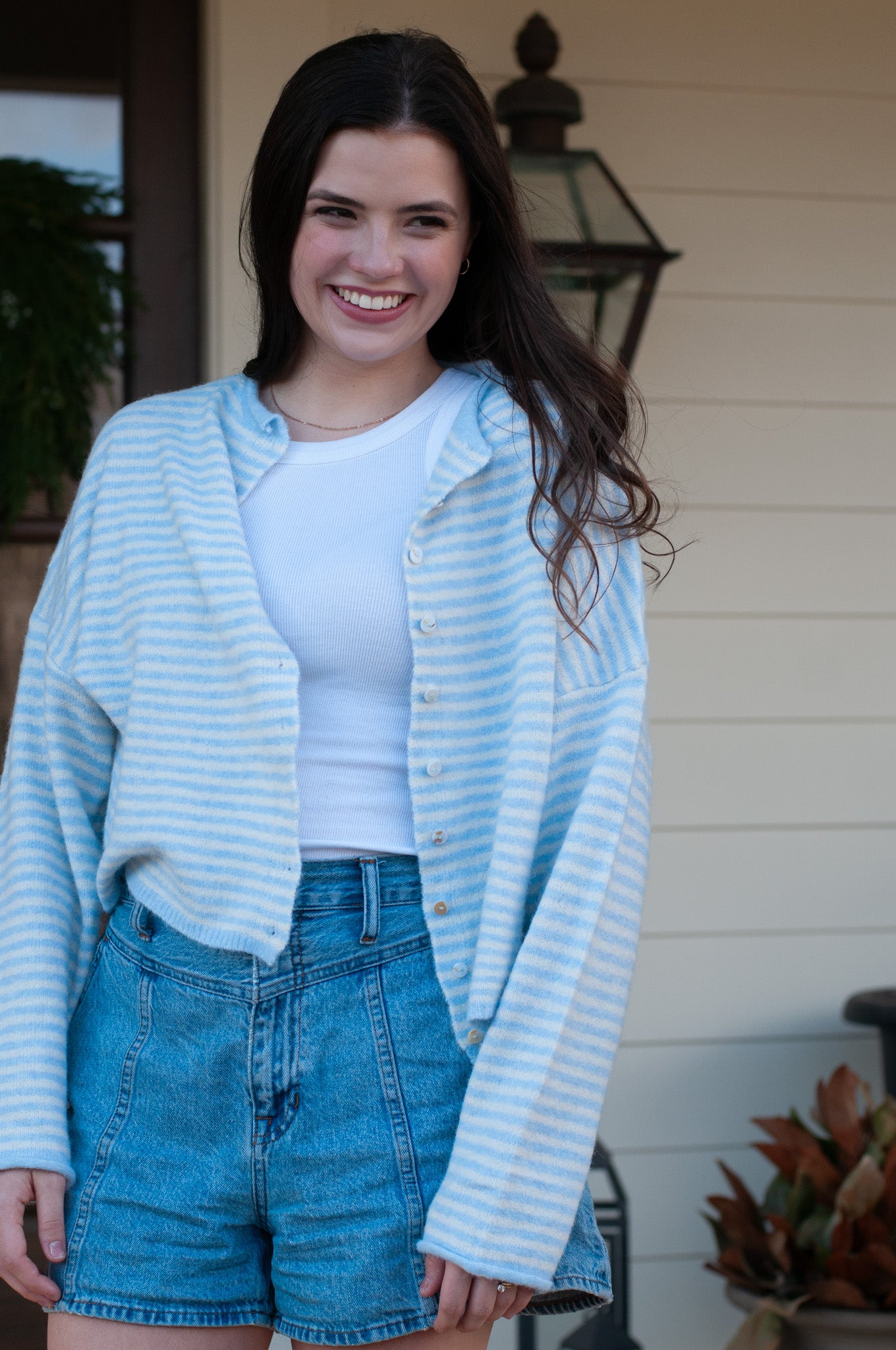 Everly Cardigan Lt Blue