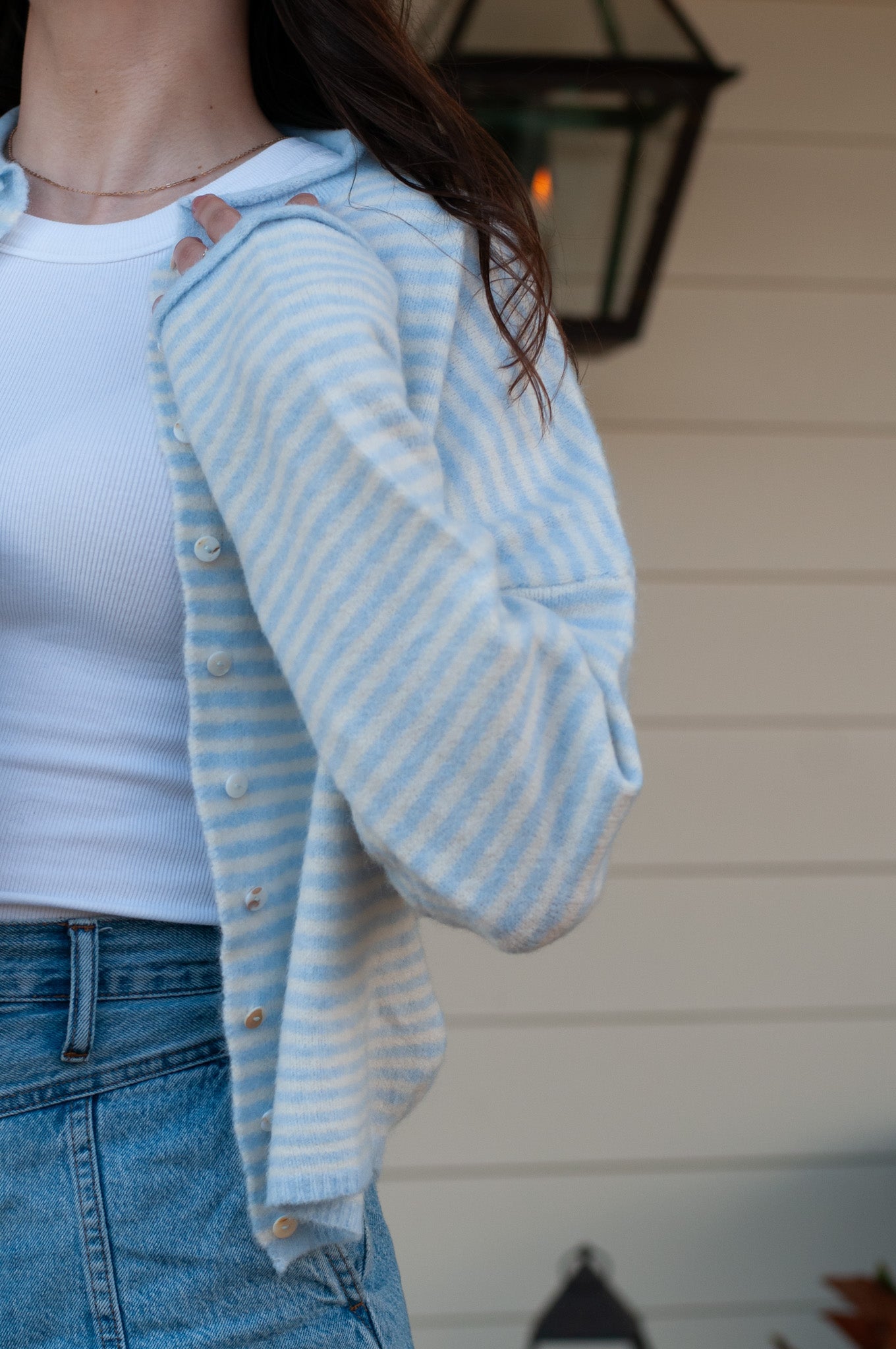Everly Cardigan Lt Blue