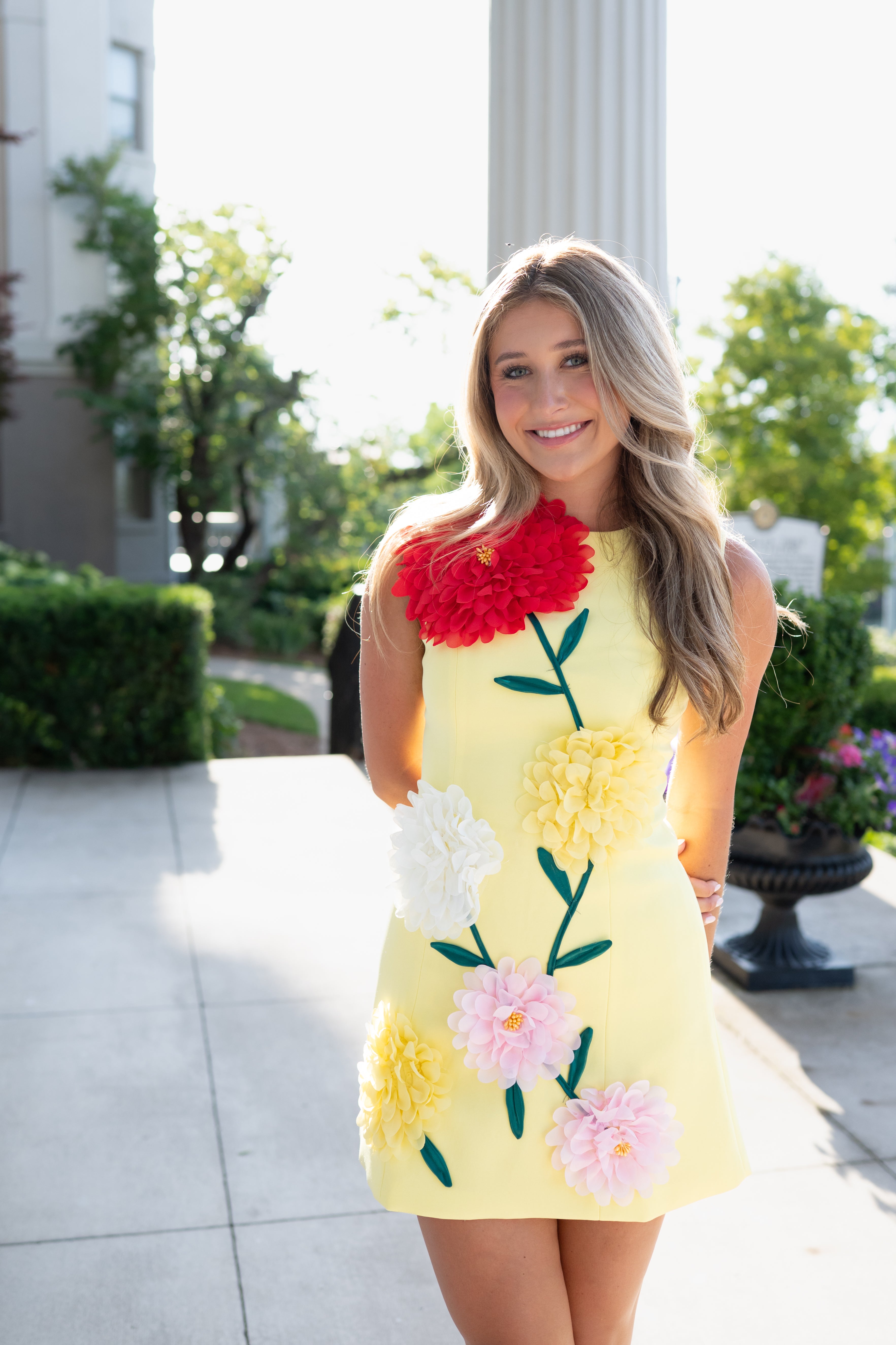 Maribel Dress - Yellow
