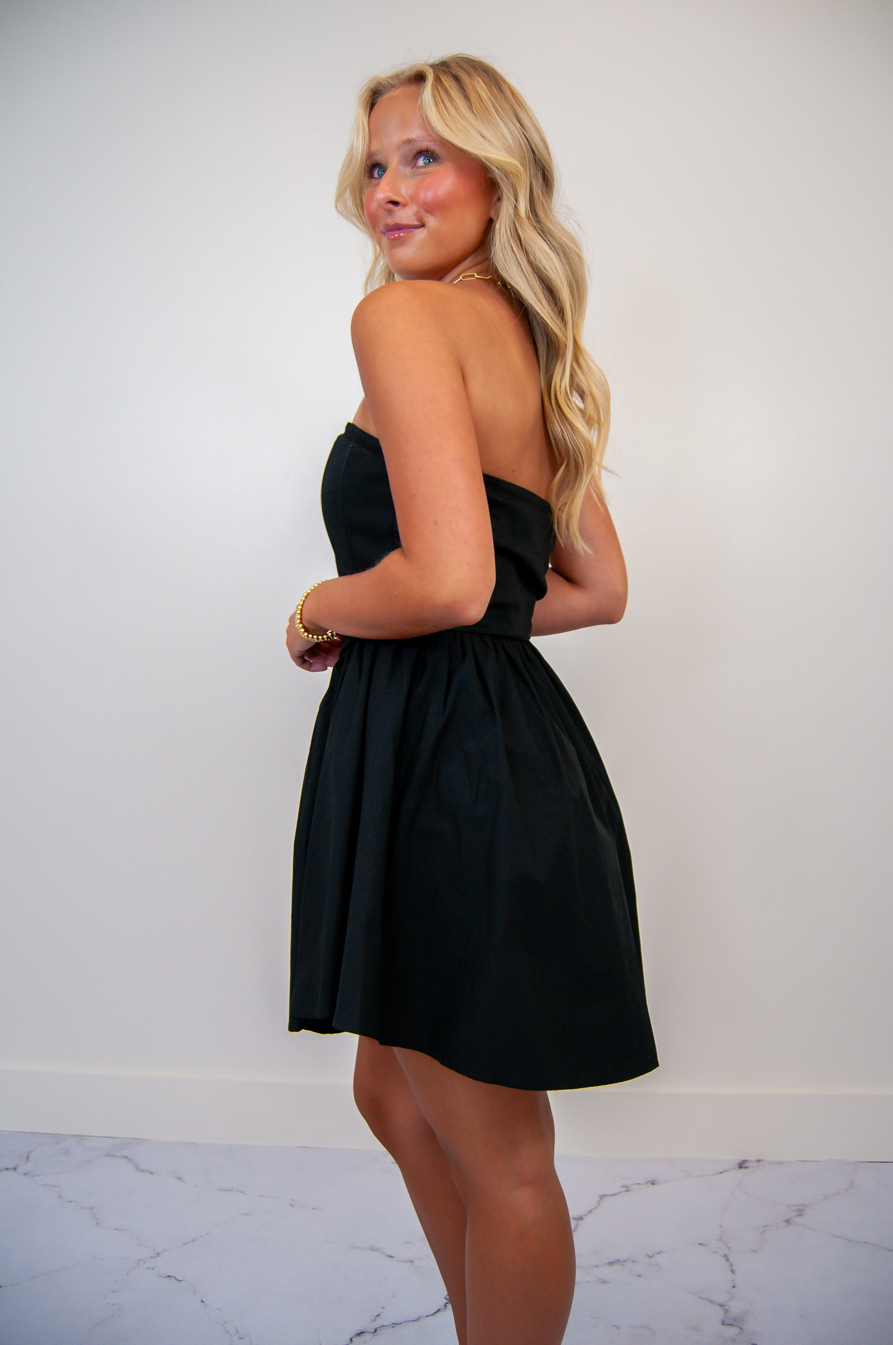 Decklen Corset Dress Black