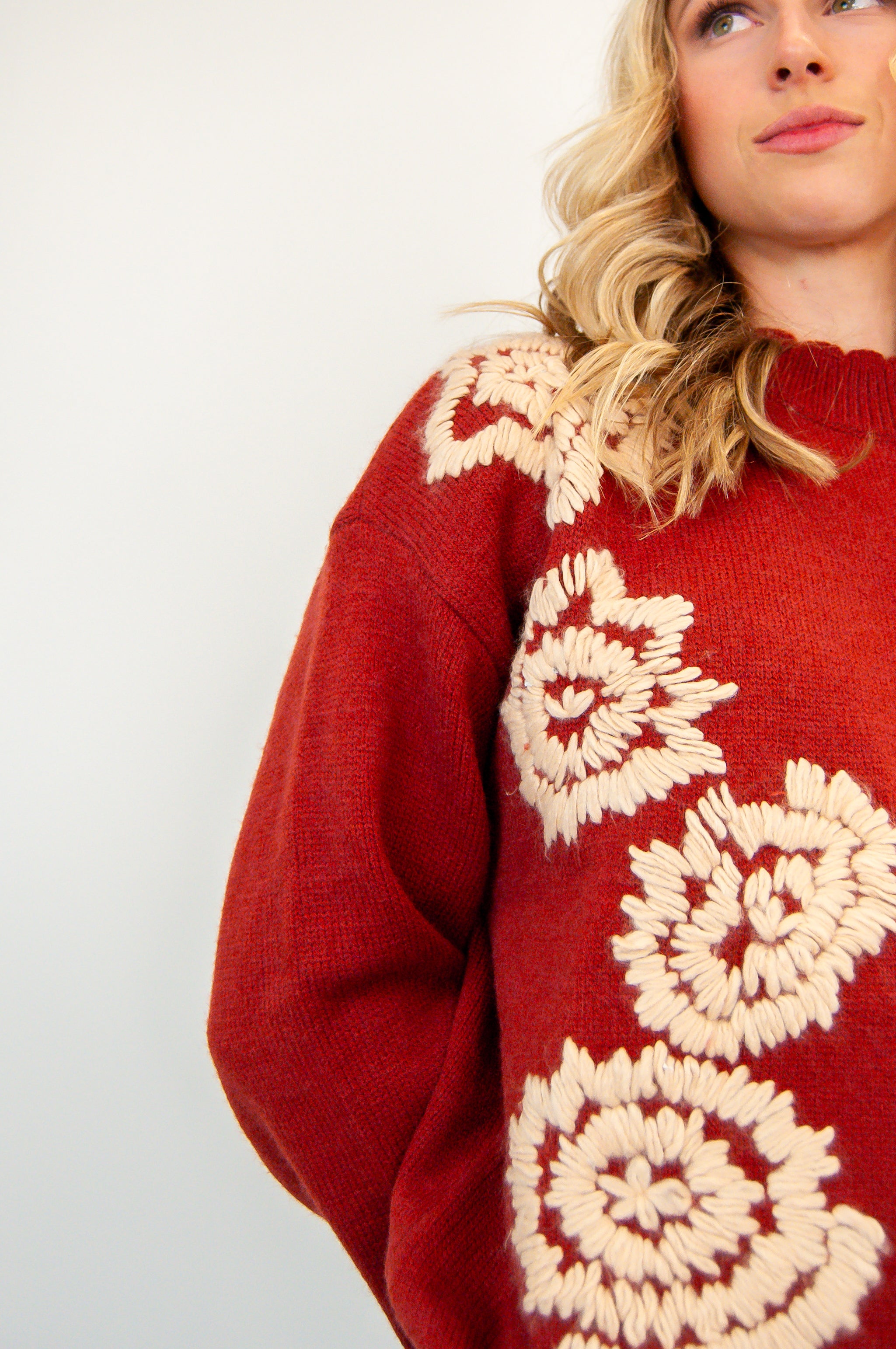 Wren Embroidrered Sweater