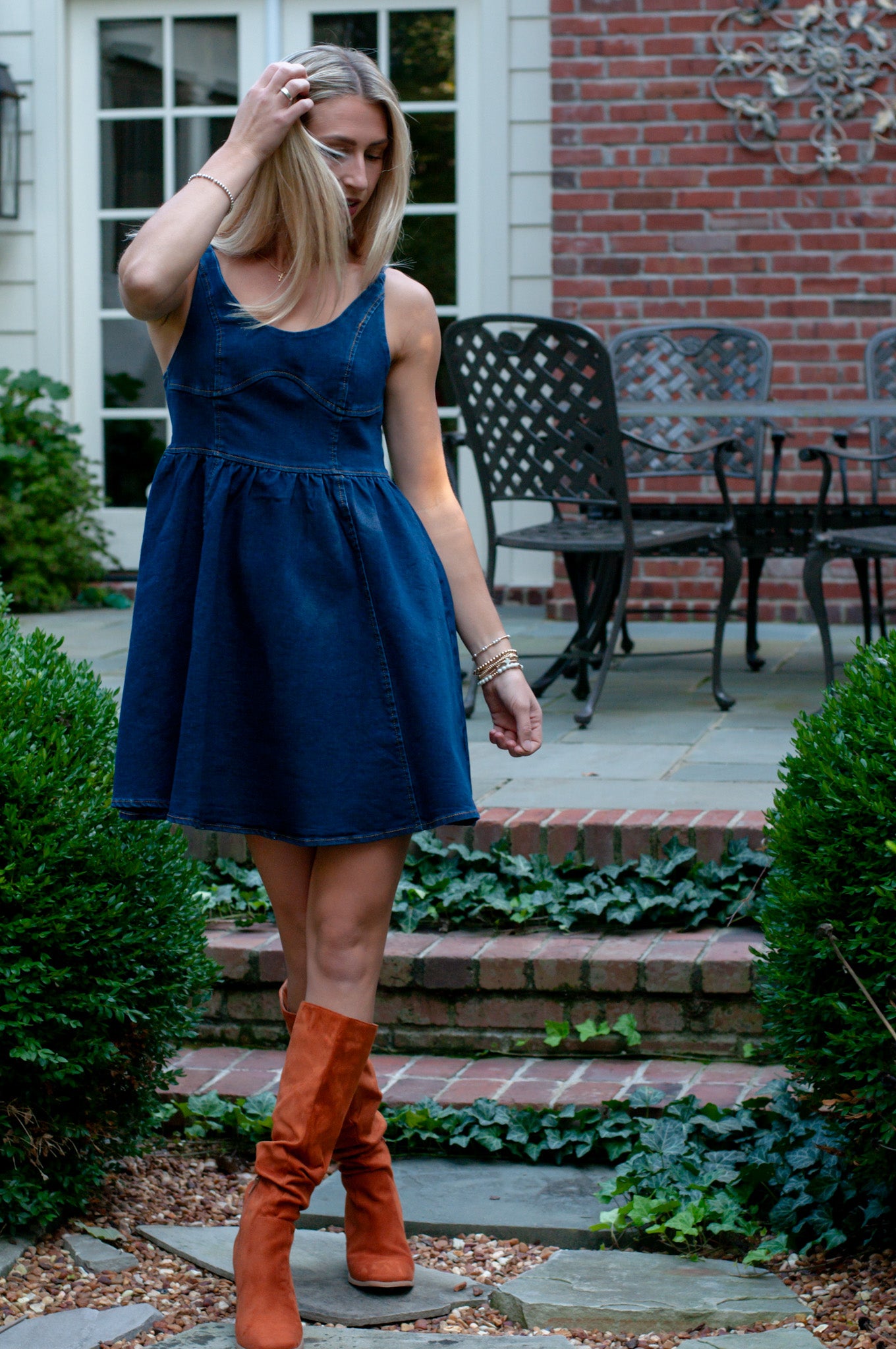 Charley Denim Mini Dress