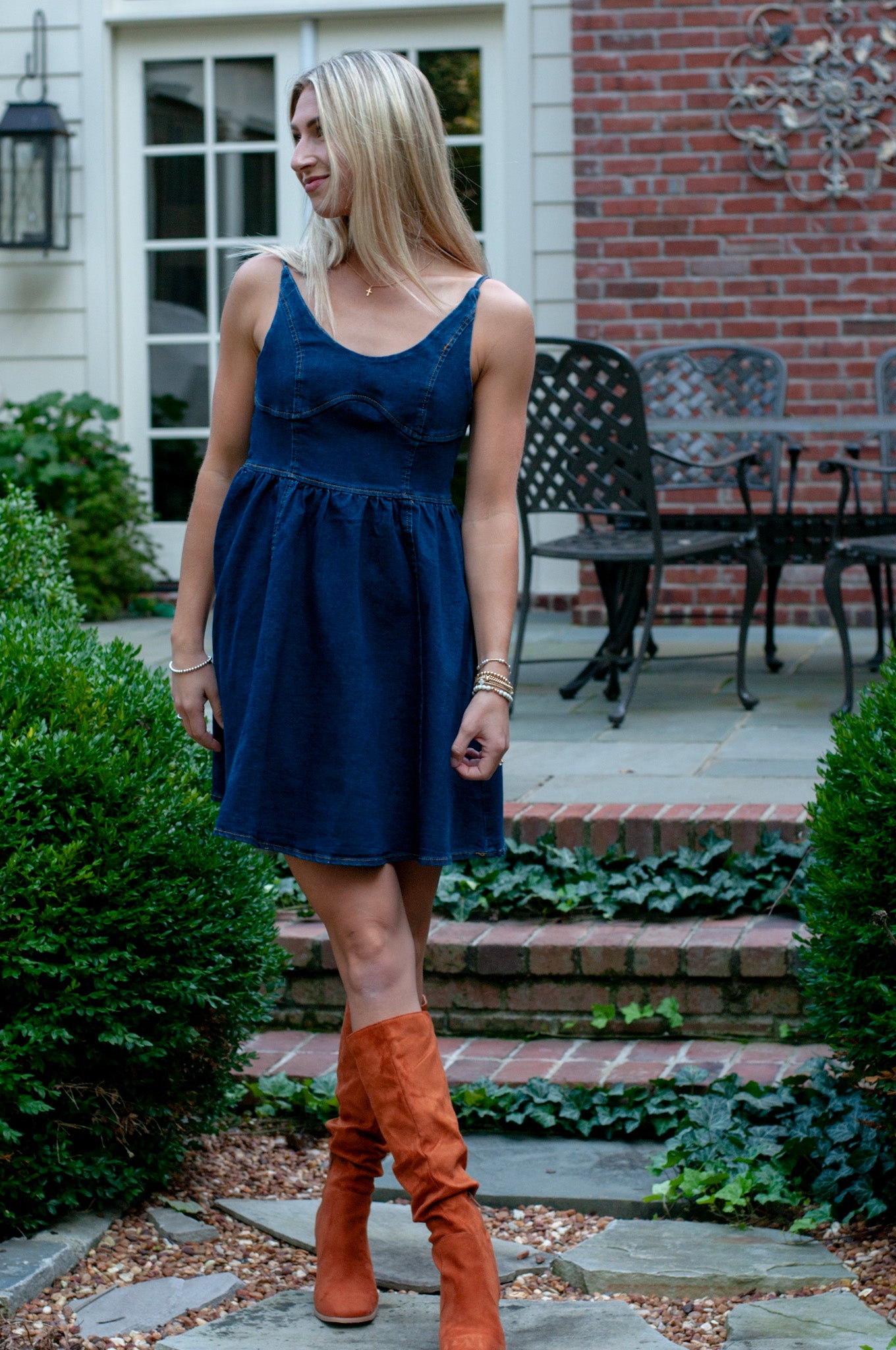 Charley Denim Mini Dress