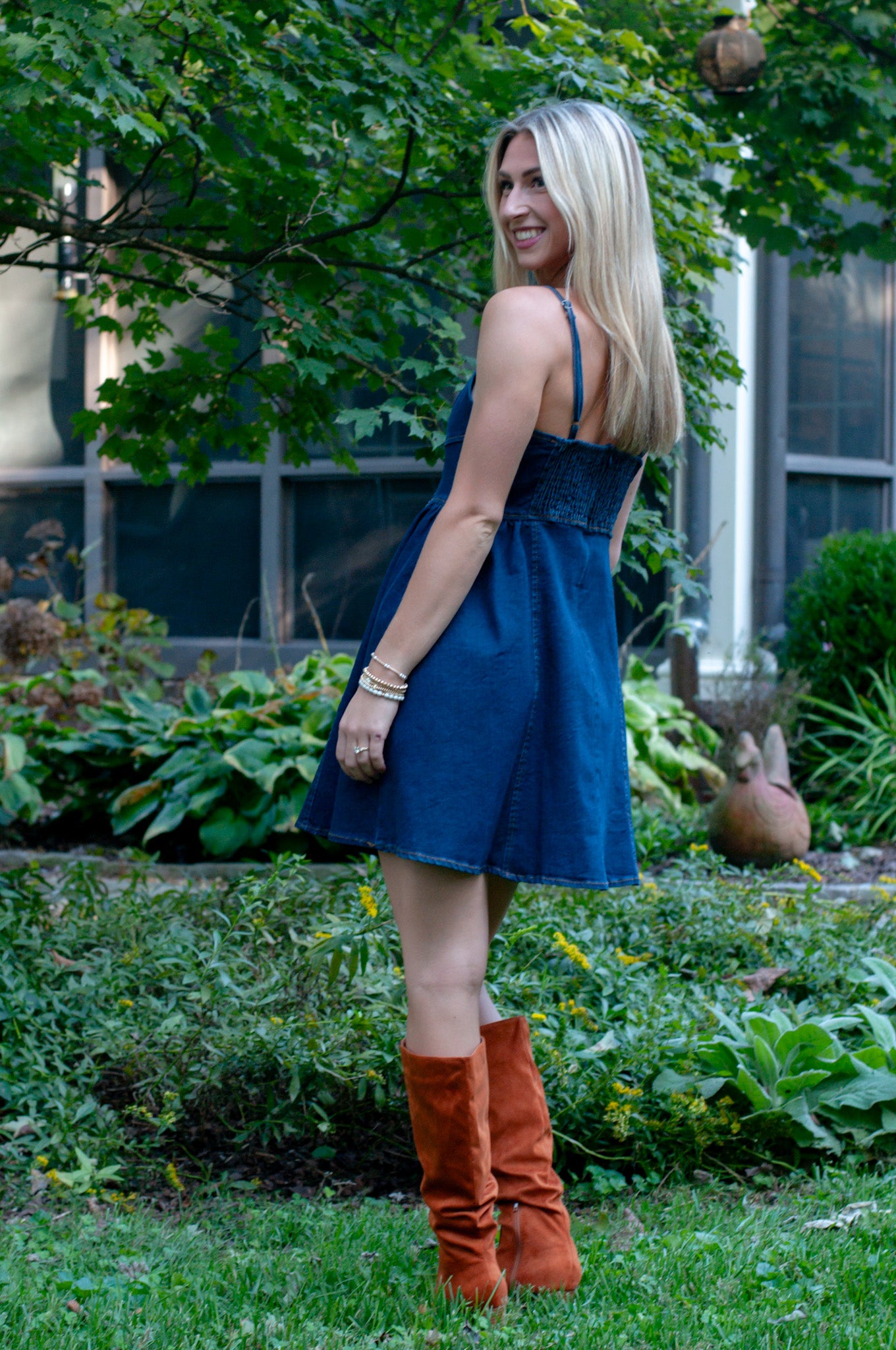 Charley Denim Mini Dress
