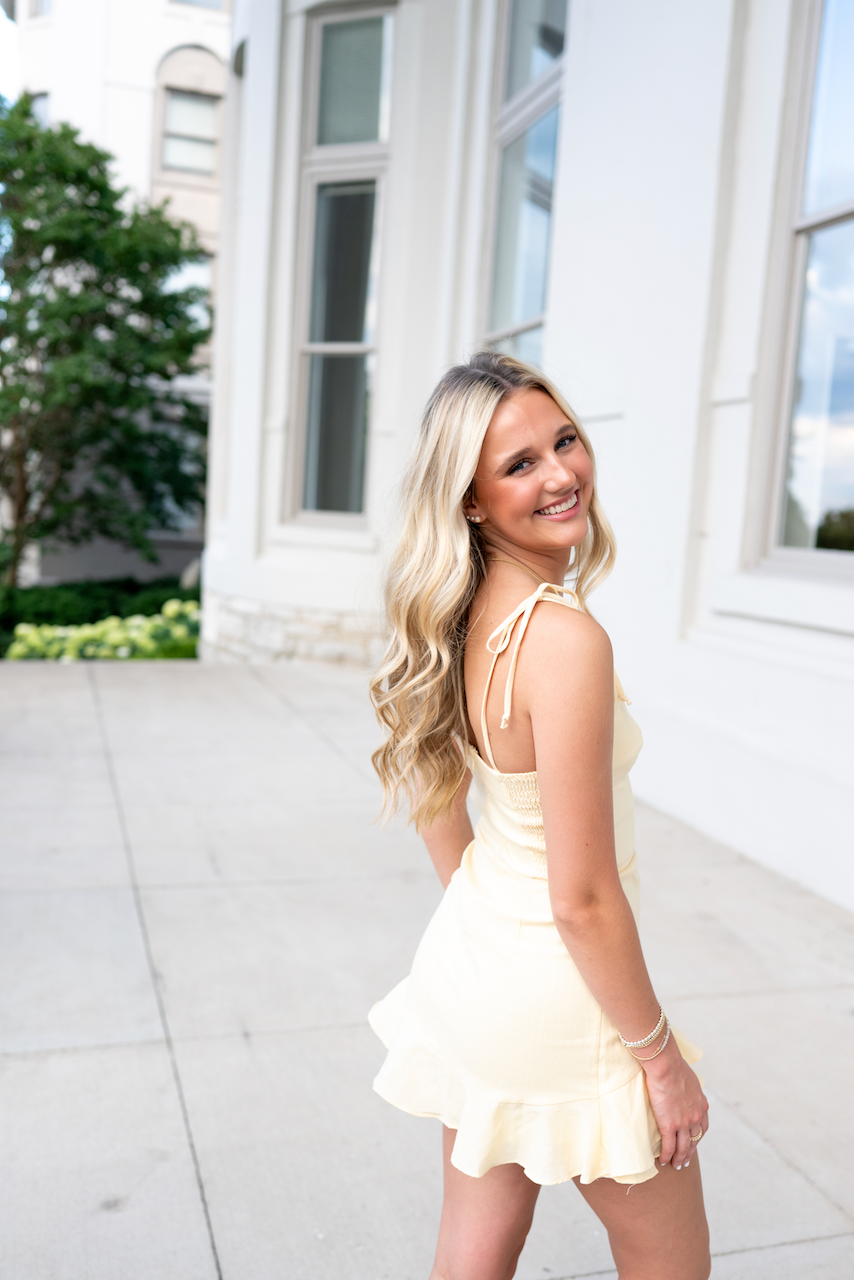 Romy Dress - Yellow