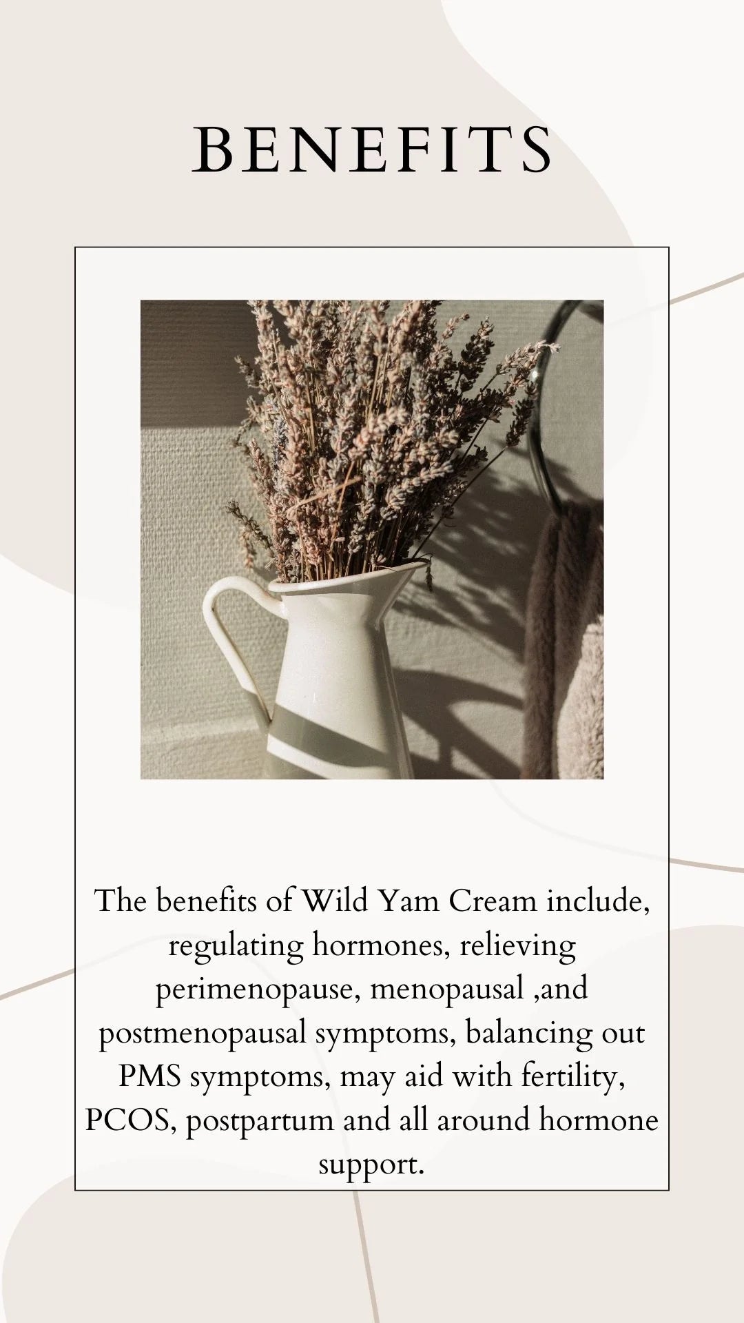 WILD YAM Cream