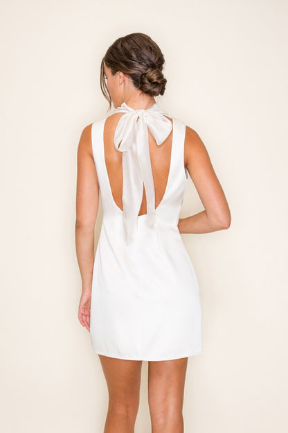 Natalia Satin Mini Dress