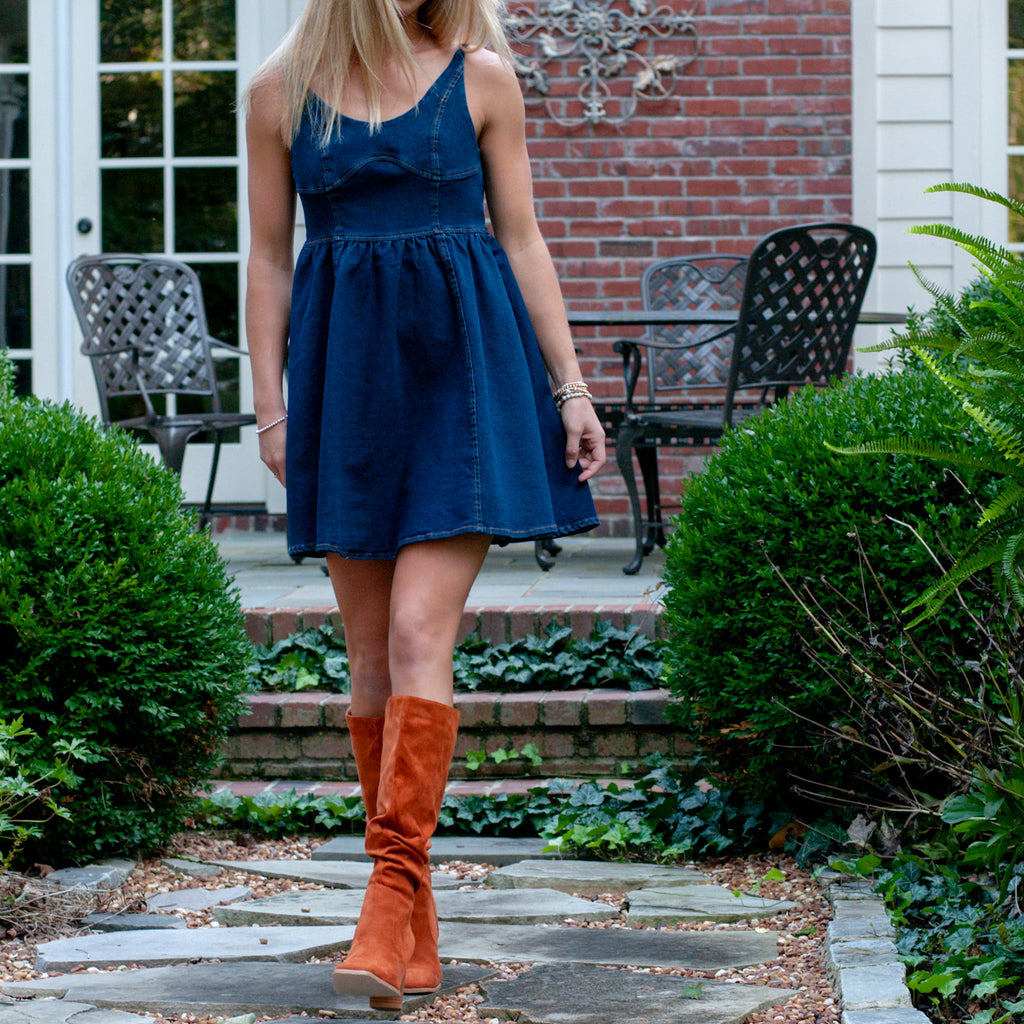 Charley Denim Mini Dress
