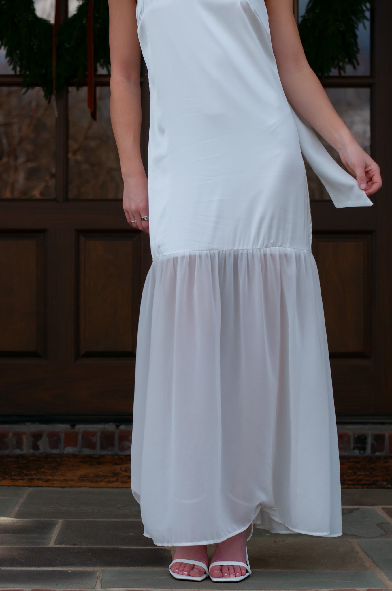 Rowan Maxi Dress - White
