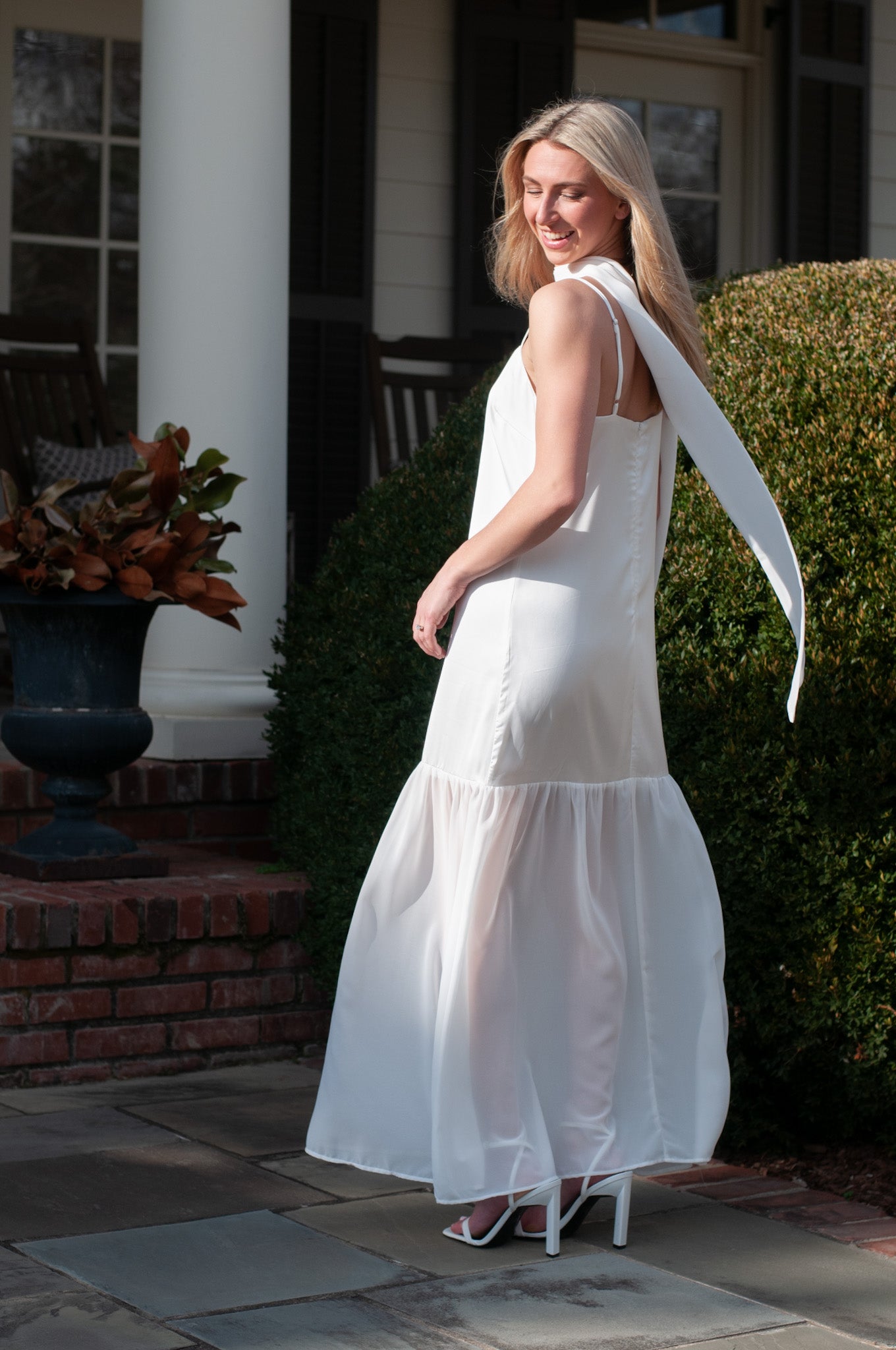 Rowan Maxi Dress - White