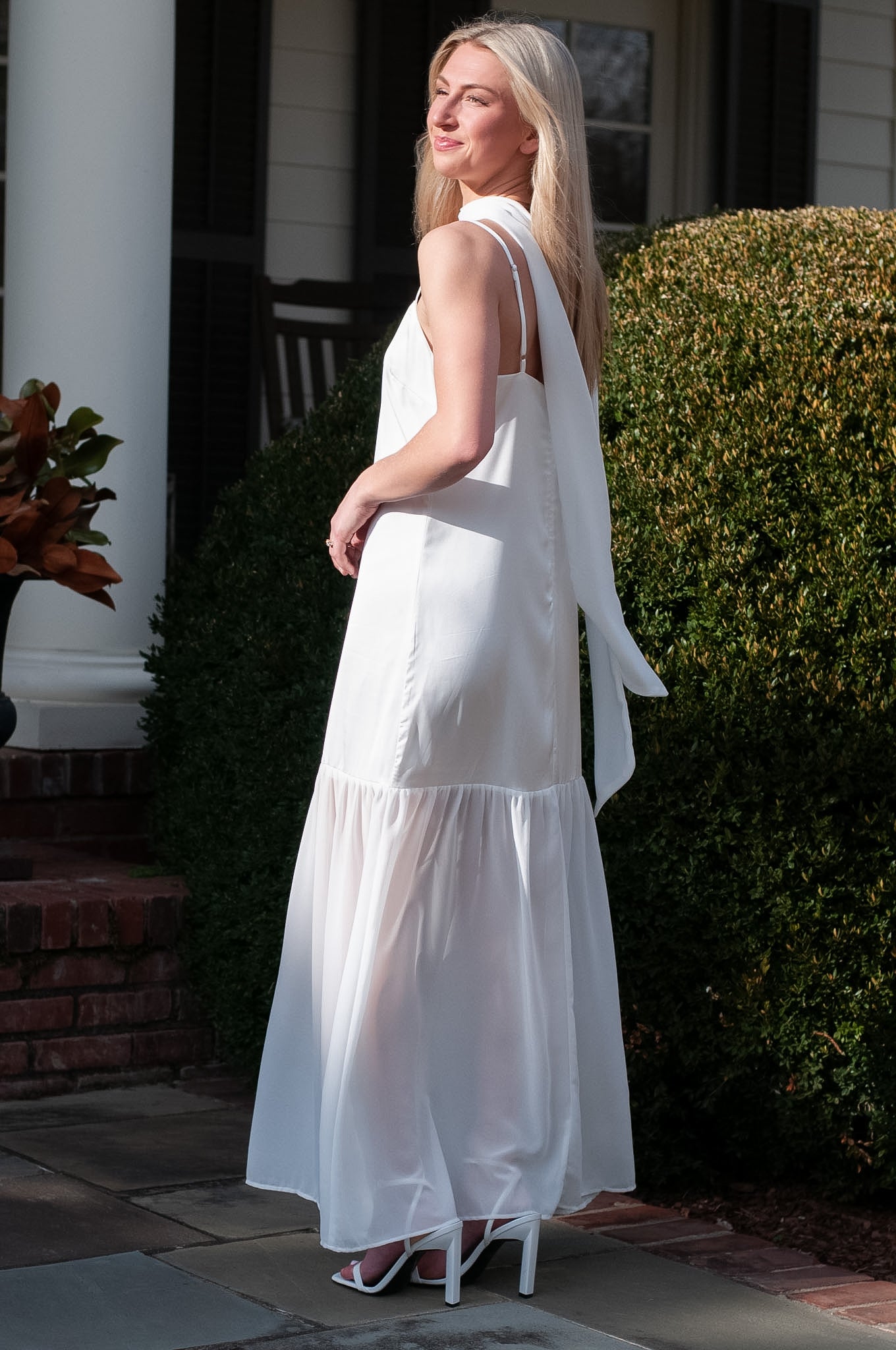 Rowan Maxi Dress - White