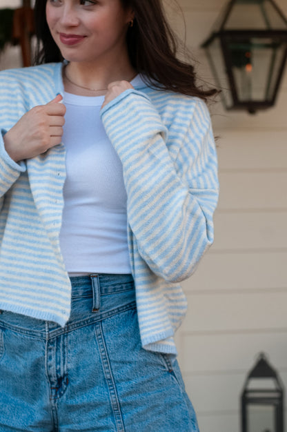Everly Cardigan Lt Blue