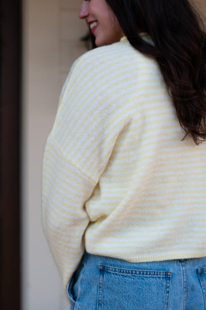 Everly Cardigan Butter Yellow