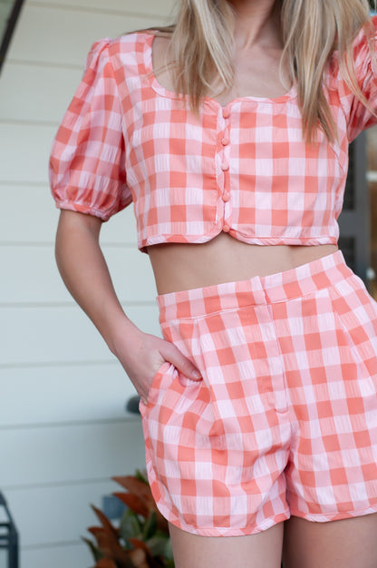 The Audrey Shorts Set