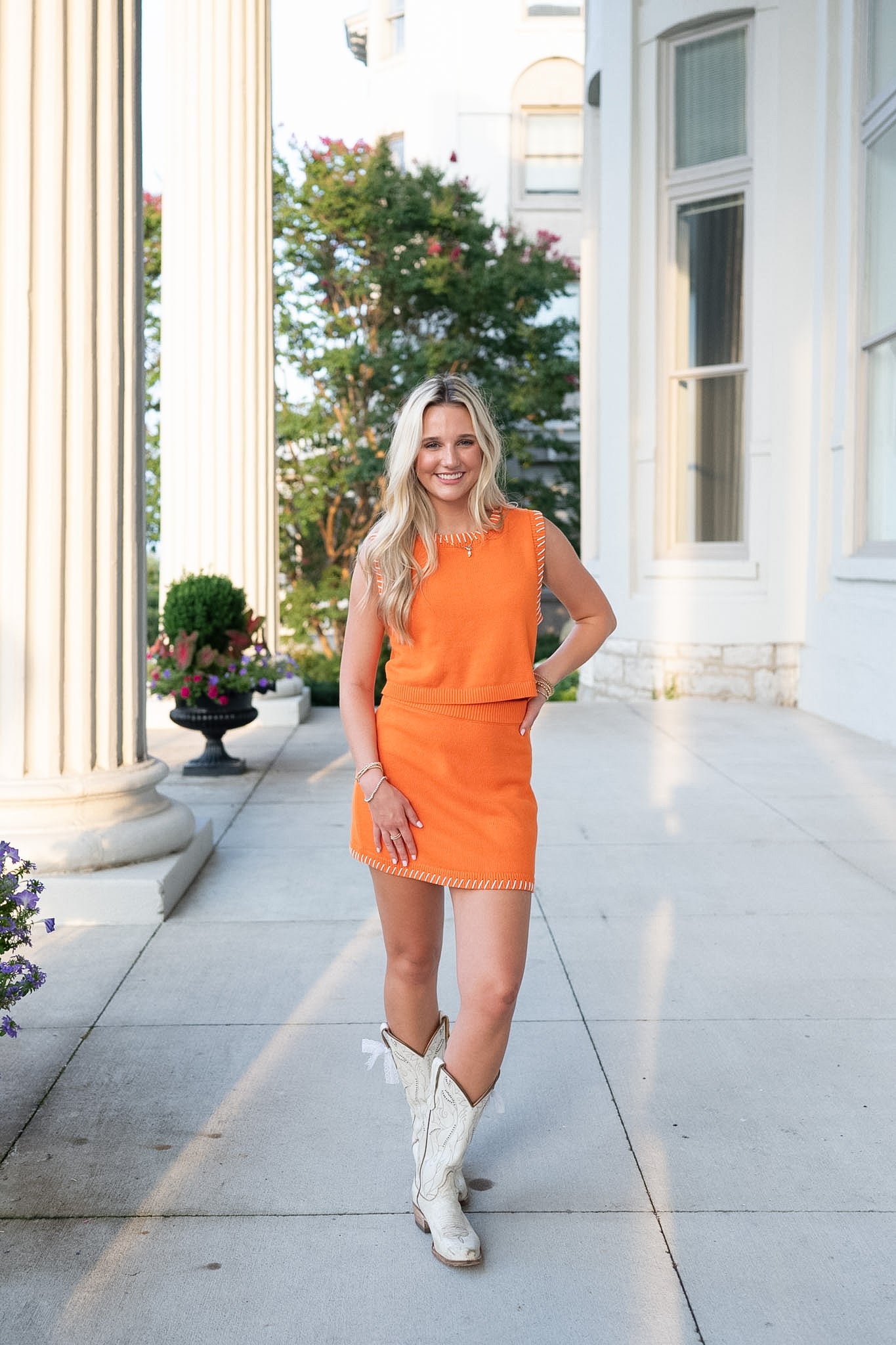 Korie Knit Skirt Set
