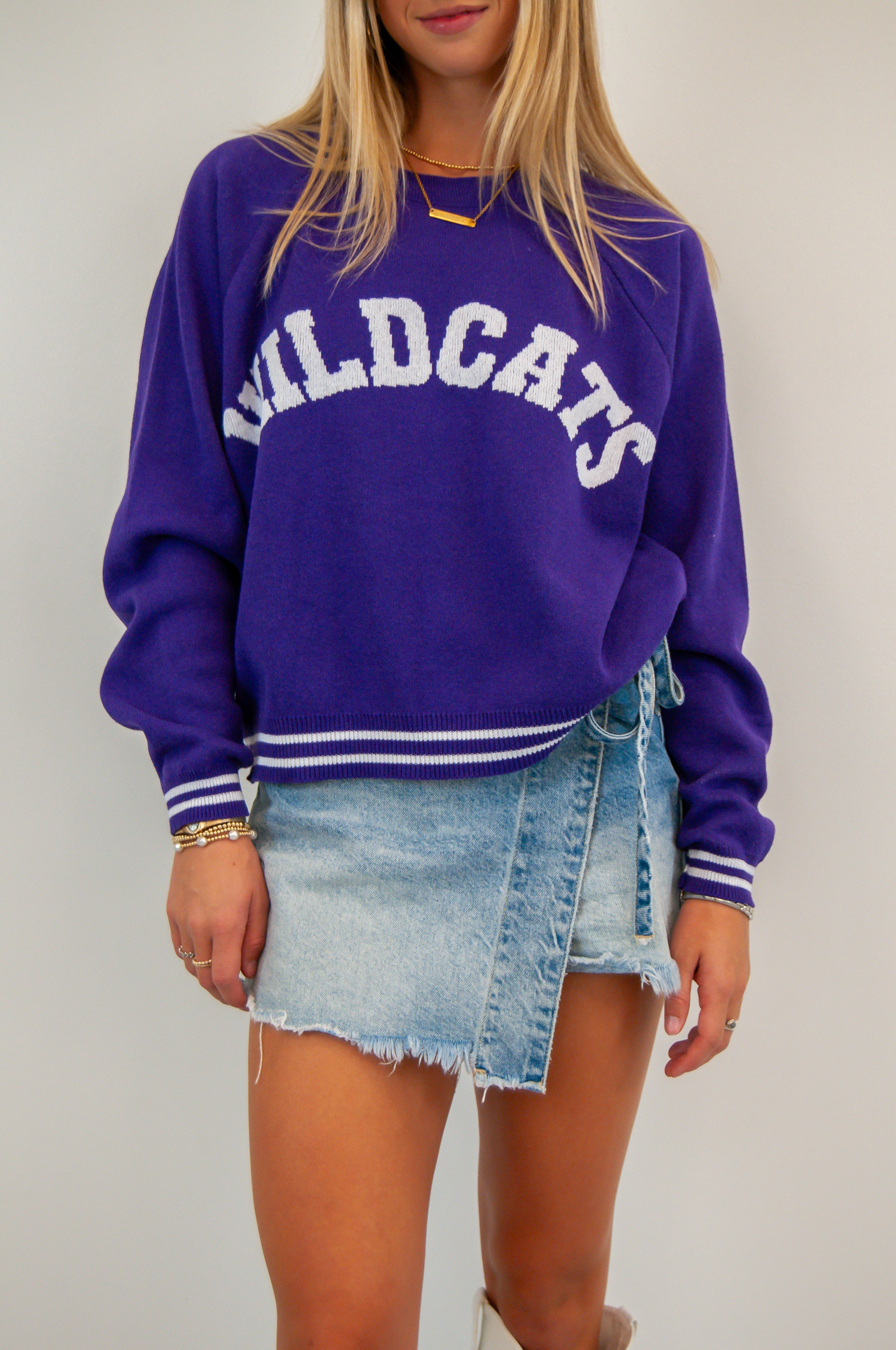 Wildcats Raglan Sweater