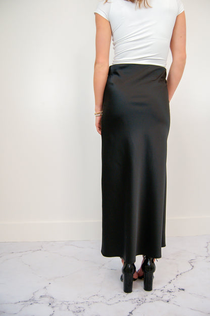 Midi Slip Skirt