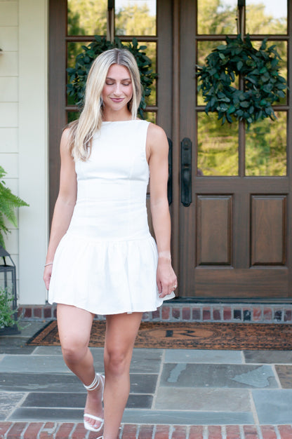 Isabella Drop Waist Mini Dress