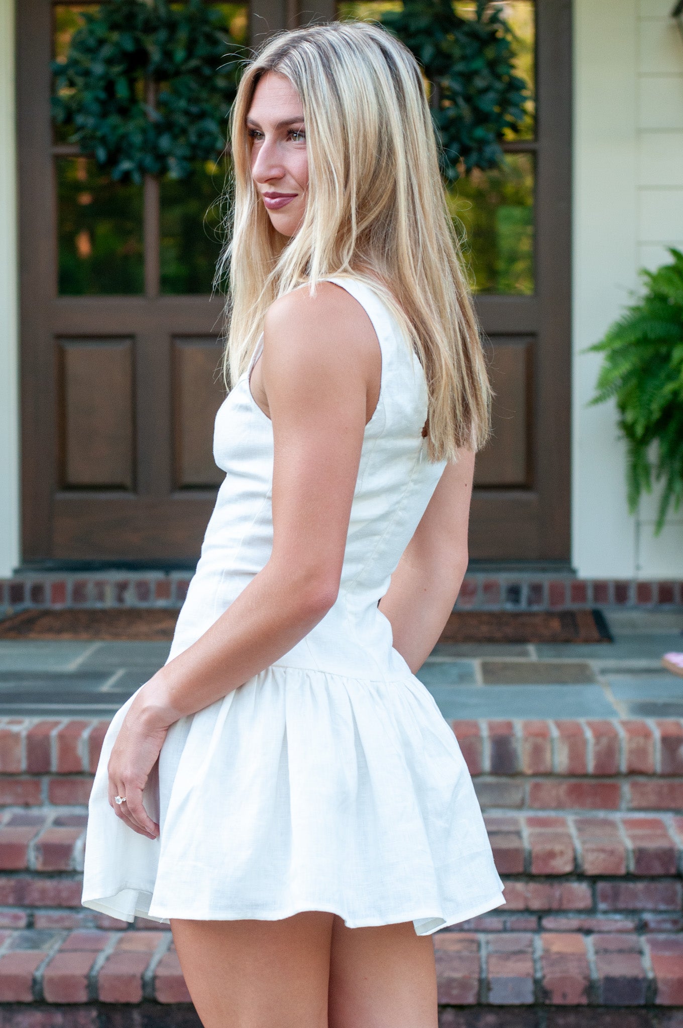 Isabella Drop Waist Mini Dress