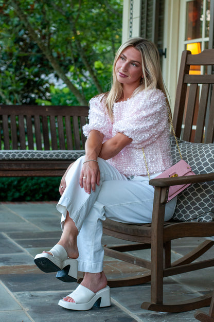 Phoebe Sequin Brunch Top