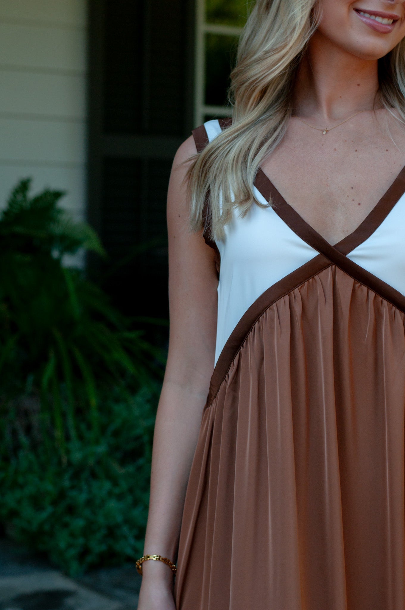 Zola Colorblock Maxi Dress