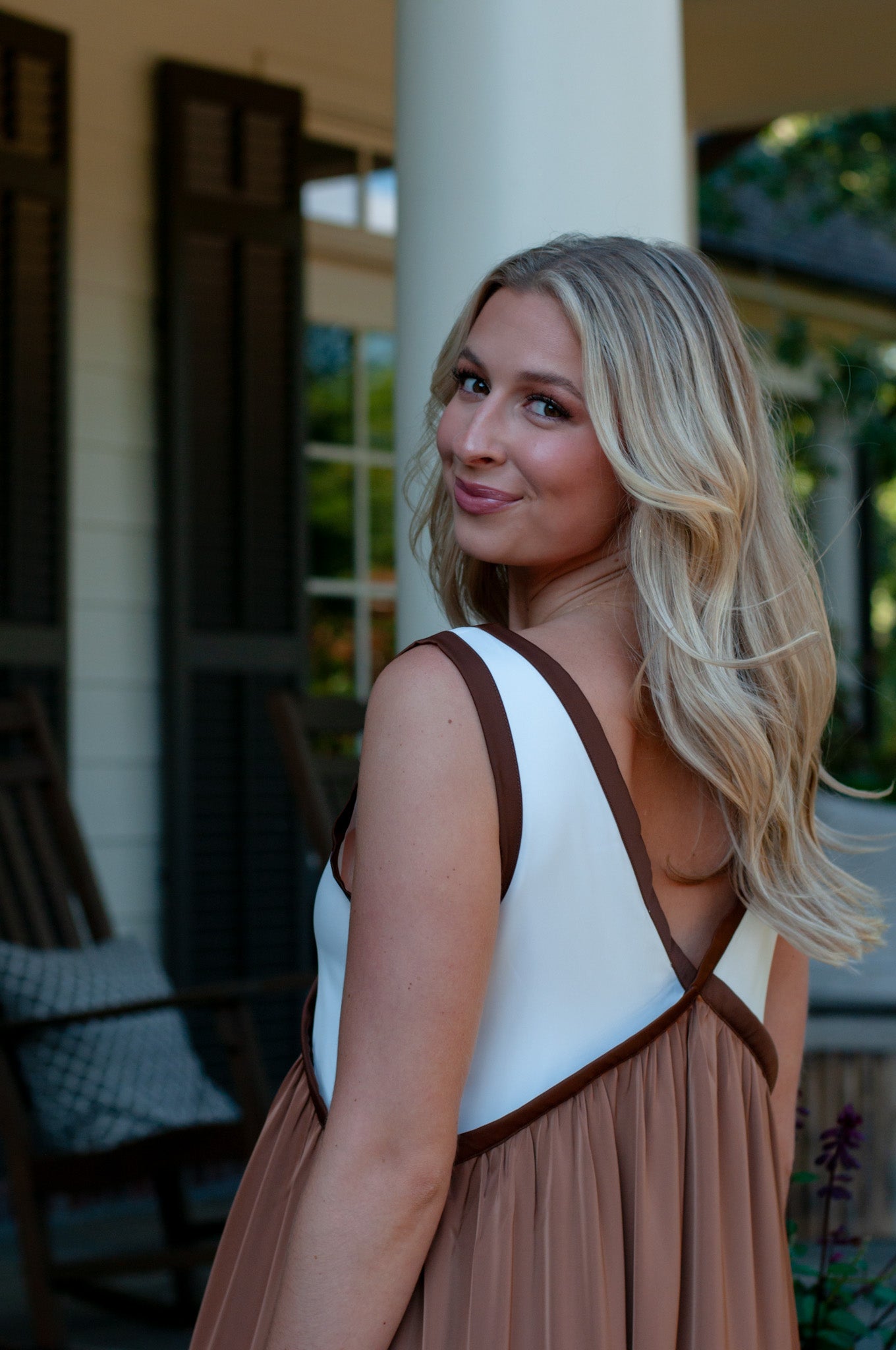 Zola Colorblock Maxi Dress
