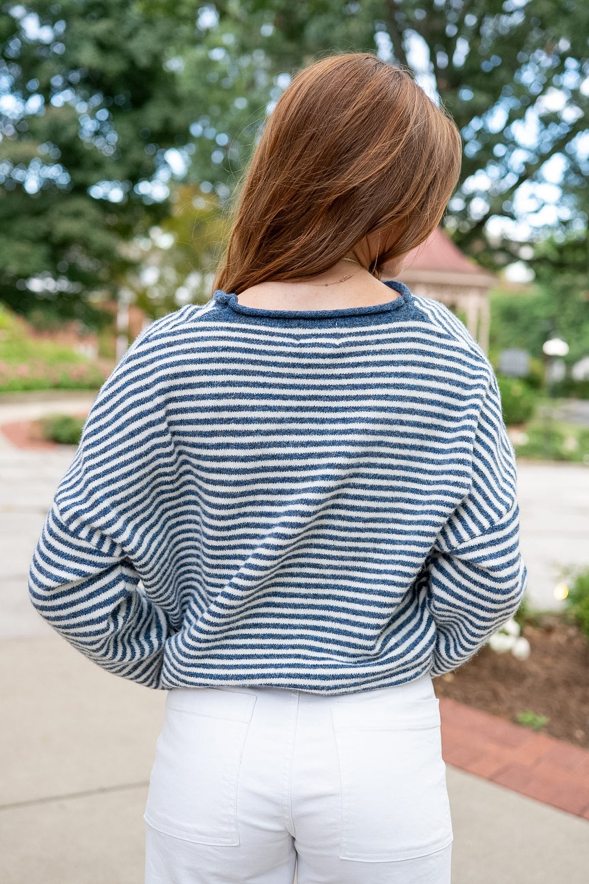 Everly Cardigan Denim Blue