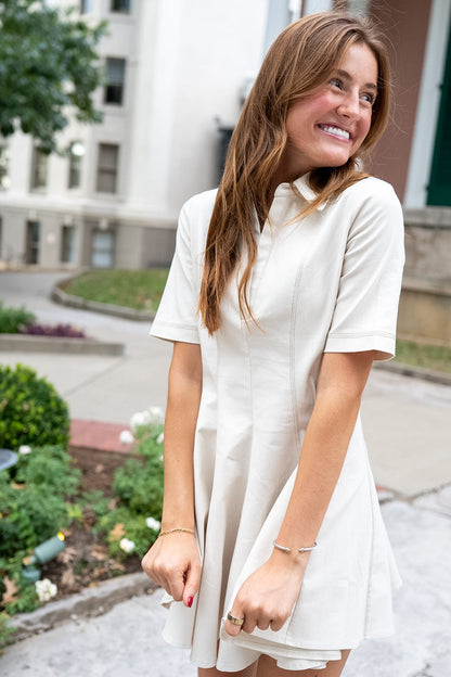 Emma Collared Mini Dress