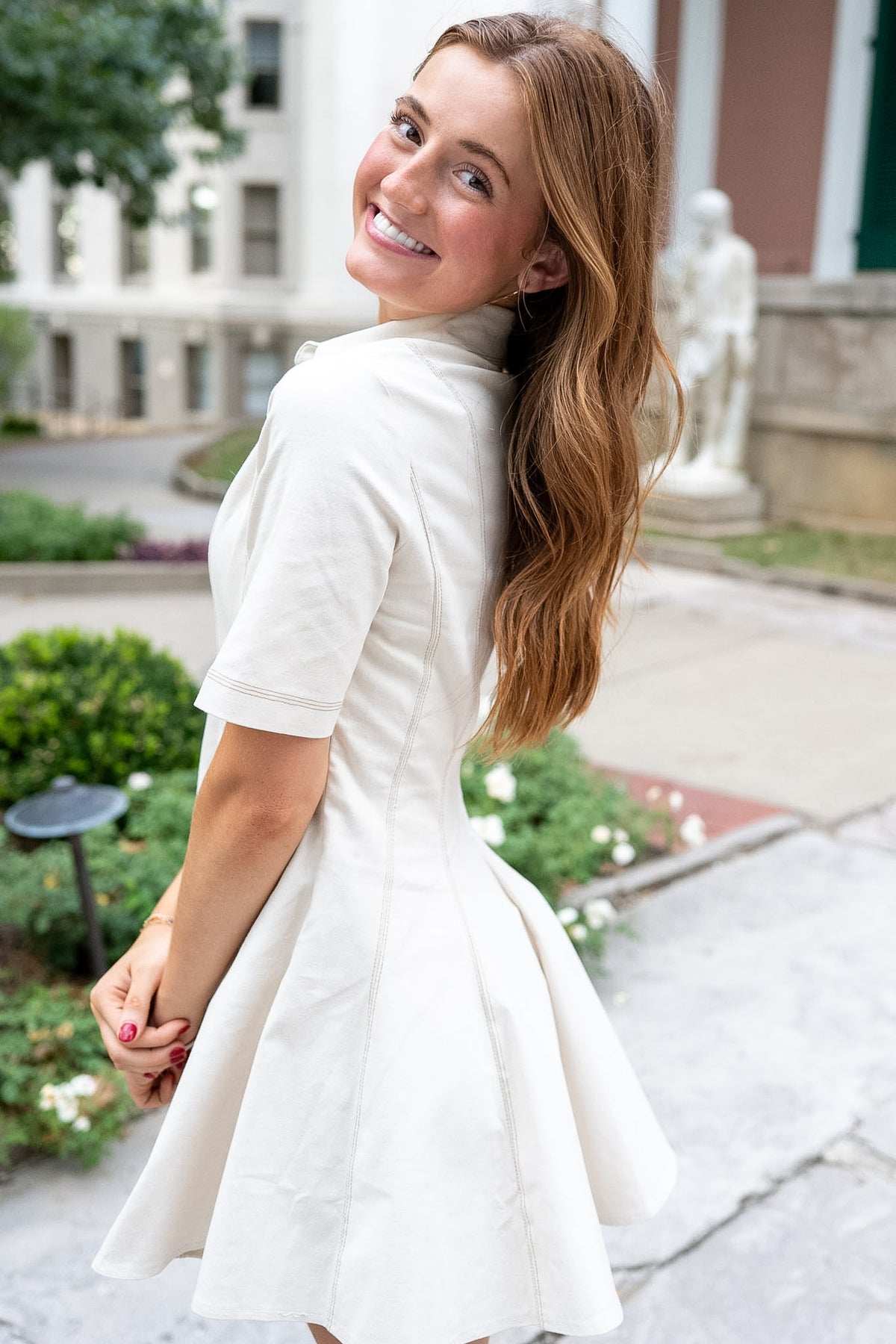 Emma Collared Mini Dress