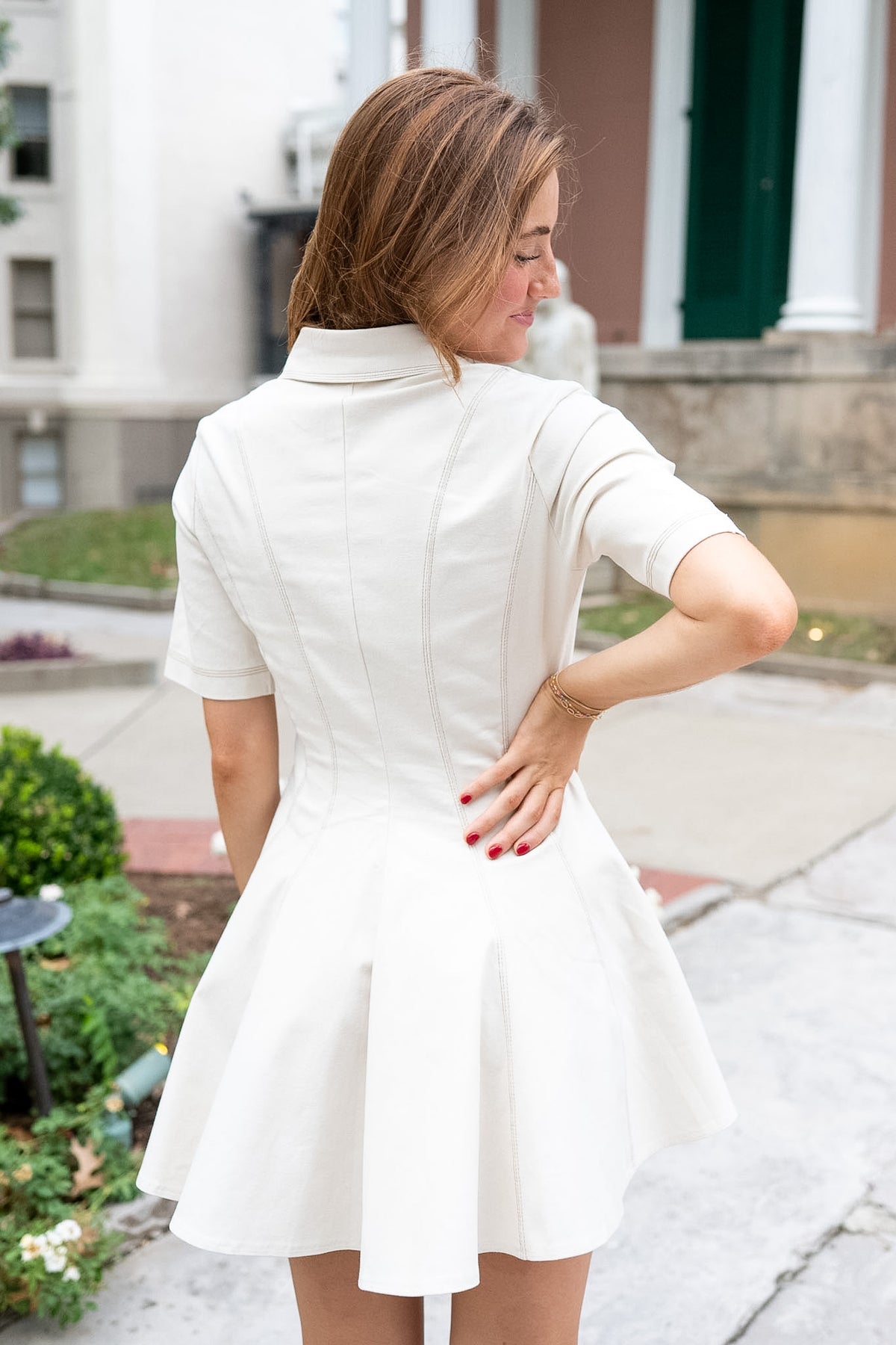 Emma Collared Mini Dress
