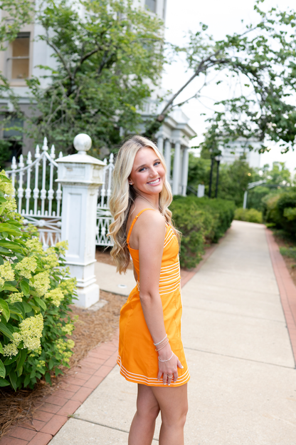Adele Dress - Orange