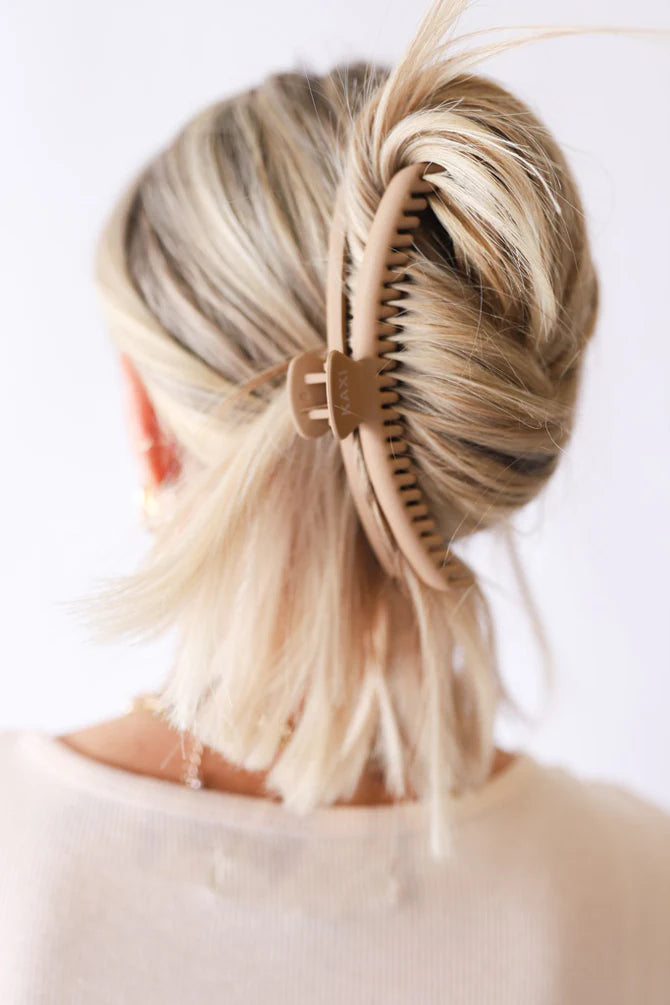 Kaxi Hold Everything Hair Claw Original Matte Bone